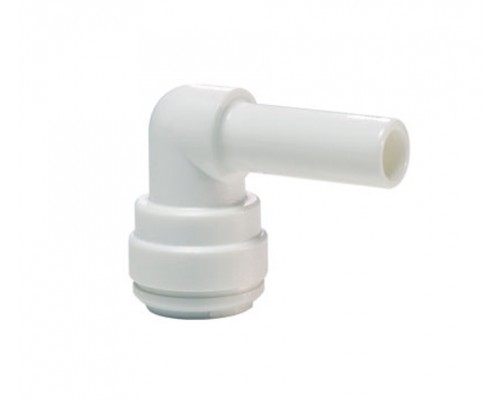 3/8" x 1/4" Μαστός Γωνιακός White