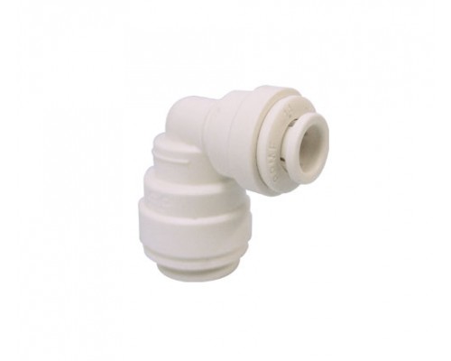 1/2" x 3/8" Σύνδεσμος Γων. Συστολικός White PP