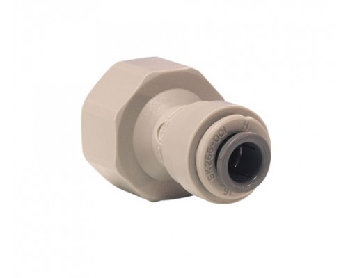 1/2" x 3/4 BSP Adaptor Θηλυκός κων. Grey