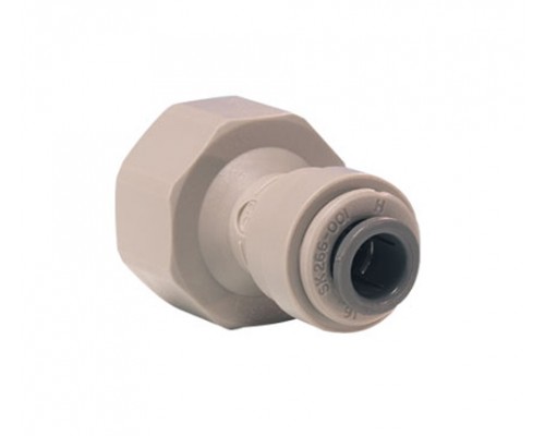 1/2" x 3/8 BSP Adaptor θηλυκός flat Grey