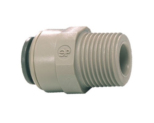 1/2" x 3/8 BSPT Adaptor αρσενικός Grey