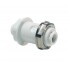 3/8" Ρακόρ Σύνδεσμος White PP