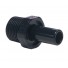 8mm x 1/4 BSP Μεικτός Μαστός Black