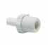 1/4" x 1/4 NPTF Μεικτός Μαστός Σπειρ. White