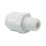 1/4" x 1/4 NPTF Adaptor αρσενικός White